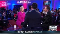Clinton Booed At Democratic Town Hall