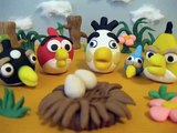 Angry Birds Mission Impossible Adventure : stop motion movie (Play Doh)