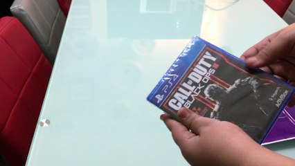 unboxing call of duty black ops 3 / III for ps4 + 50 $ psn/gift card