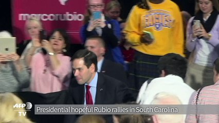 Rubio campaigns in South Carolina ahead of Republican primary