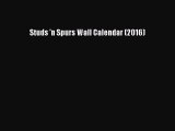 Read Studs 'n Spurs Wall Calendar (2016) Ebook Free