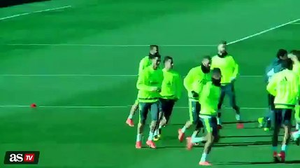 El vacilón de Luka Modric para dejar con el molde a Cristiano Ronaldo