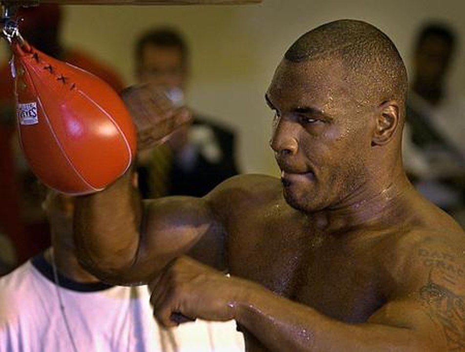 Mike Tyson Entrenando