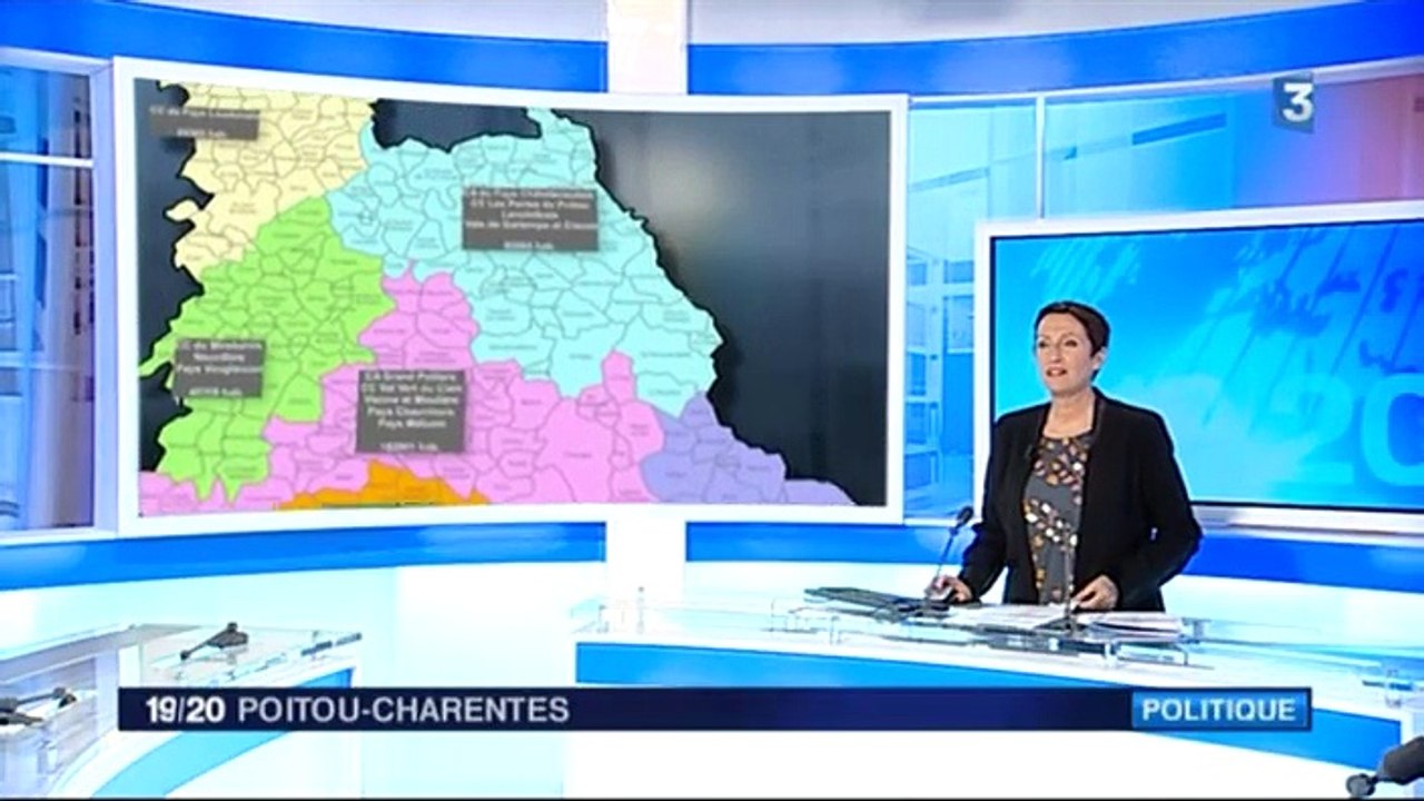 Jérôme Neveux et Jean-Pierre Abelin sur France 3 Poitou-Charentes.