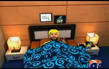 How Geo Made Animated Video Against Shahid Afridi With Chris Gayle
