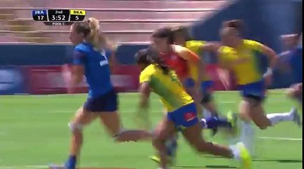 France 7 Feminines domine facilement le Brésil
