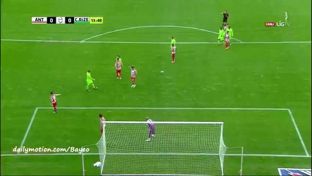 Ousmane Viera Goal HD - Antalyaspor 0-1 Caykur Rizespor 20.02.2016