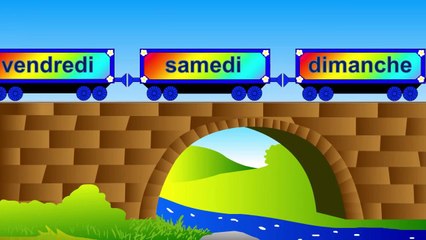 Apprendre les jours de la semaine --- Pour enfants