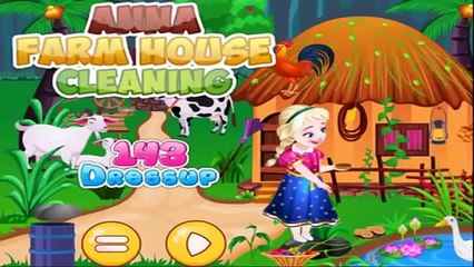 Baby Game Movie 2016 - Anna Farm House Cleaning HD - Dora The Explorer (Comic FULL HD 720P)