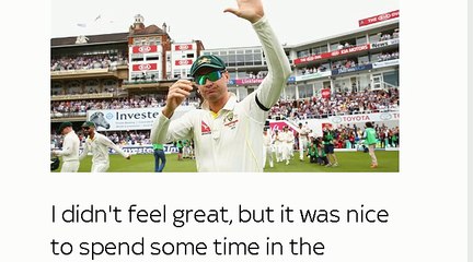 Michael Clarke scored 48 on his return to grade cricket