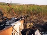 Уничтоженный РСЗО Ураган ВСУ - Destroyed MLRS Uragan