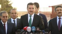 Kilis Gümrük ve Ticaret Bakanı Bülent Tüfenkçi'nin Öncüpınar Sınır Kapısı'nda Açıklama Yaptı