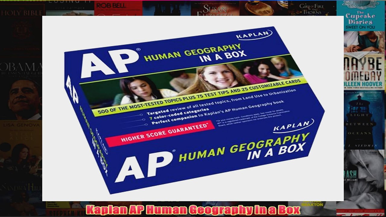 Download PDF  Kaplan AP Human Geography in a Box FULL FREE