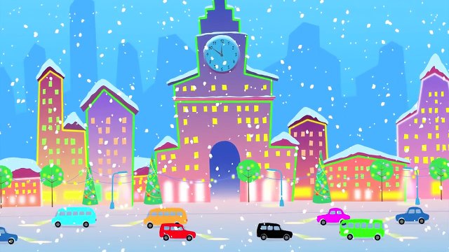 ДЕД МОРОЗ - развивающая детская песенка мультик для малышей про Новый Год