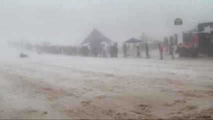 Ilgaz Dağı'ndaki "Geleneksel Kızak Yarışları"