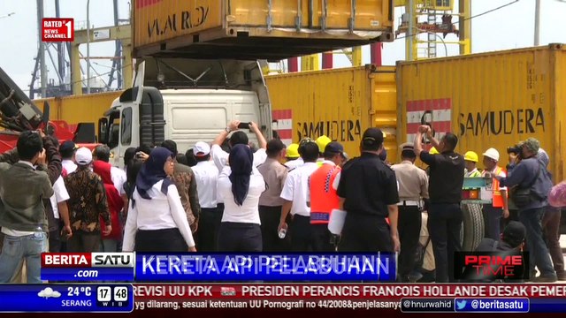 Kereta Pelabuhan Tanjung Priok untuk Pangkas Dwelling Time