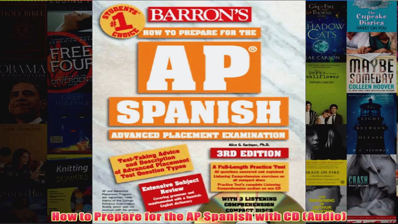Download PDF  How to Prepare for the AP Spanish with CD Audio FULL FREE