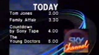 Sky channel lineup 1989