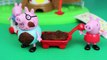 Peppa Pig Treehouse Family Holiday Play-Doh Muddy Puddles at Daniel Tigers Tree House DisneyCarToys