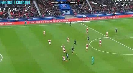 Edinson Cavani Super Power Shoot | PSG - Reims 20.02.2016 HD
