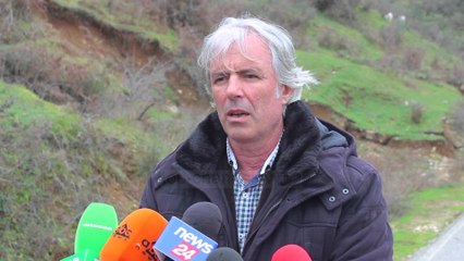 Gjirokastër, shembet rruga e re - Top Channel Albania - News - Lajme