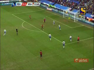 0-1 Darren Fletcher Goal HD | Reading v. West Bromwich - 20.02.2016