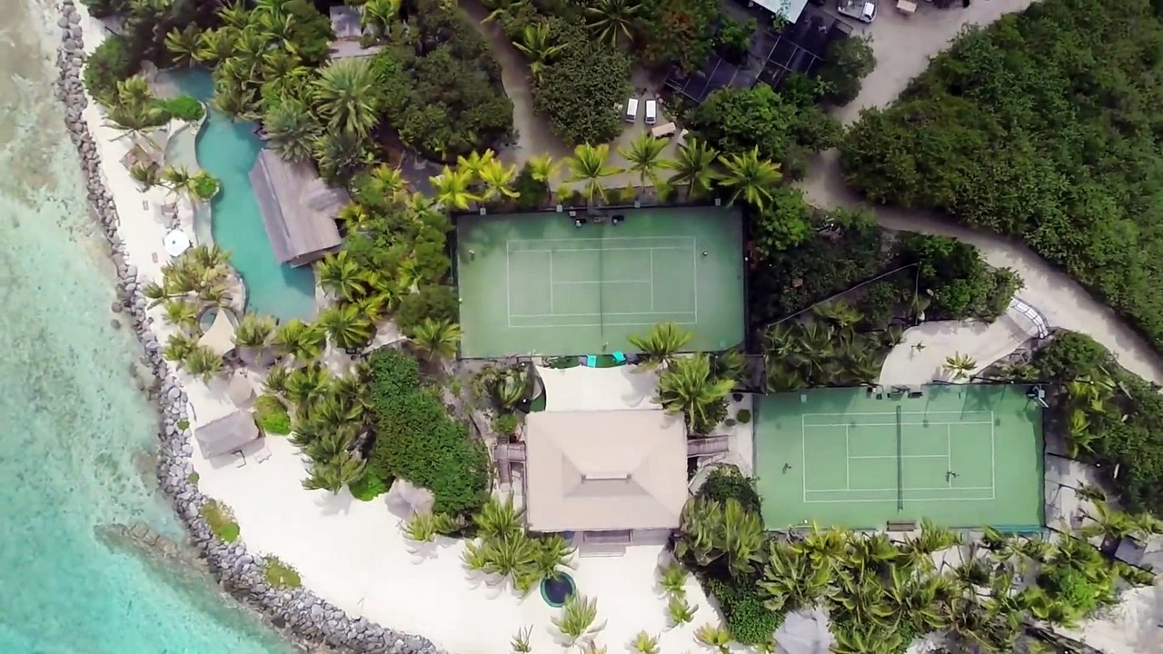 Necker Island from the drone HD
