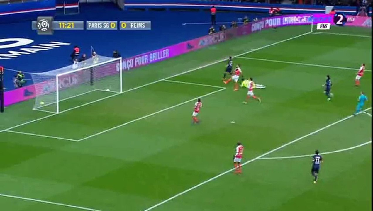 Gregory van der Wiel Goal HD -  PSG 1-0 Reims - 20-02-2016