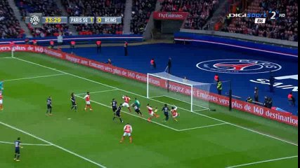 Prince Oniangue Goal HD -  PSG 1-1 Reims - 20-02-2016