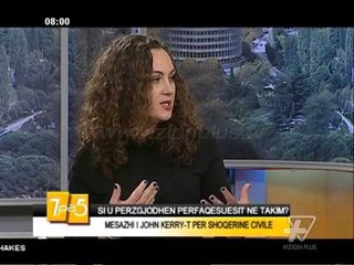 7pa5 - Mesazhi i John Kerry-t per shoqerine civile - 16 Shkurt 2016 - Show - Vizion Plus