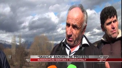 “Skavica” banorët në protestë - News, Lajme - Vizion Plus