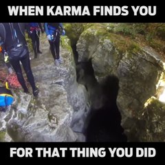 What goes around, ALWAYS comes back around.