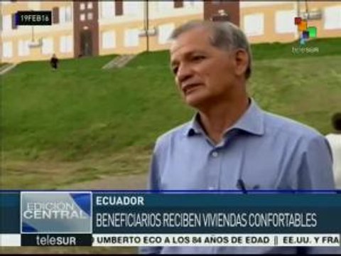 Ecuador impulsa programa de financiamiento de viviendas