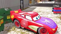 Spiderman with Nursery Rhymes & Disney Cars Spider-Man Lightning McQueen Song for Children