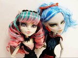 Красивые ООАКи кукол МОНСТР ХАЙ и ЭАХ!!! Beautiful Aoaci dolls MONSTER HI and EACH!!!