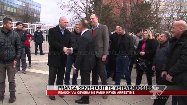 Arrestohet sekretari i Vetëvendosjes - News, Lajme - Vizion Plus