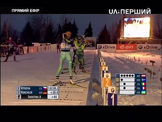 БИАТЛОН. Суперфиниш Елены ПИДГРУШНОЙ! Преск-Айл 2016 (эстафета)