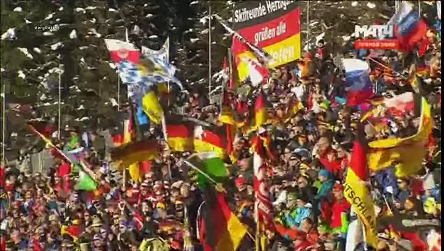 Биатлон. Спринт. Церемония награждения. Антхольц Антерсельва 22.01.2016