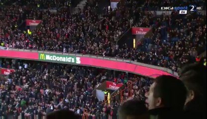 2-1 Zlatan Ibrahimovic Goal - PSG  vs Reims 20.02.2016 HD