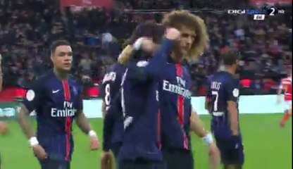 Edinson Cavani Goal - PSG 3-1 Reims 20.02.2016 HD