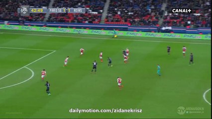 2-1 Zlatan Ibrahimović Goal HD - Paris SG 2-1 Reims 20.02.2016 HD