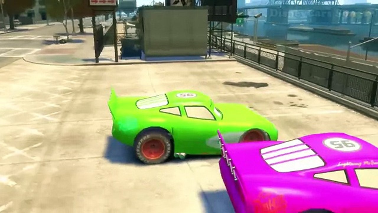 Disney Cars Pixar Frozen Princess Nursery Rhymes & Lightning McQueen Colors Children Songs