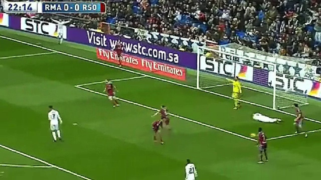 Реал Мадрид 1 - 0 Реал Сосьедад .гол Рональдо с пенальти   30.12.2015 ИСПАНИЯ- Примера