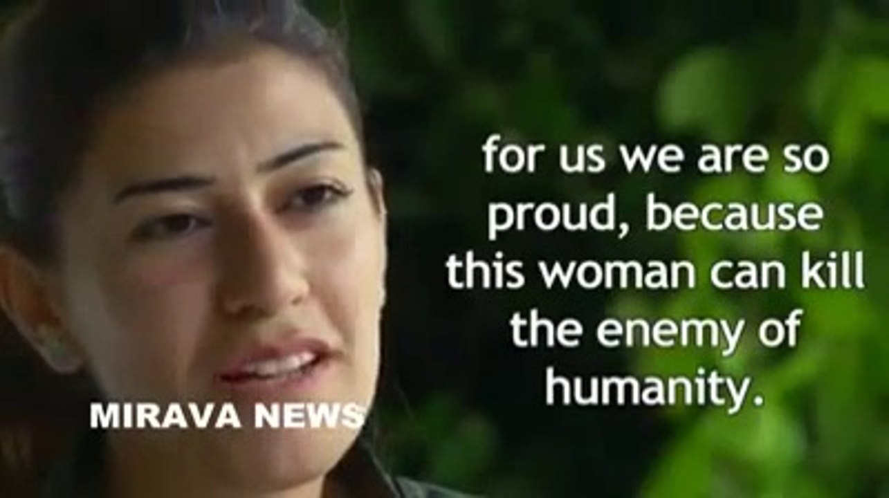 Kurdish Women Against Terriost ISIS (Daesh)