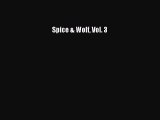 Read Spice & Wolf Vol. 3 Ebook Free