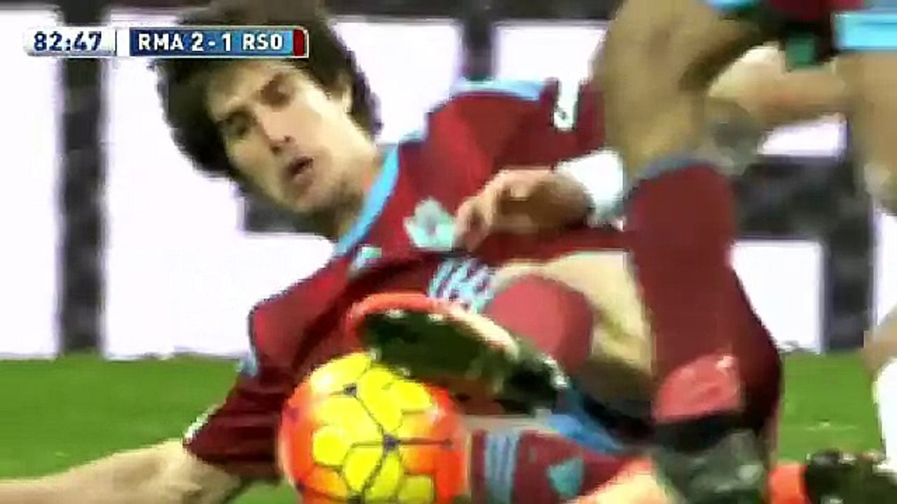 Реал Мадрид 3 - 1 Реал Сосьедад .гол Лукаса   30.12.2015