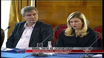 Rama takim me eksportuesit - News, Lajme - Vizion Plus