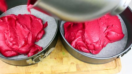 Red Velvet Ice Cream Cake