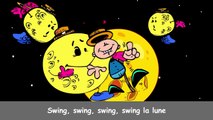 Chanson pour enfant Swing la Lune en dessin animé de Stéphy, version complète en français