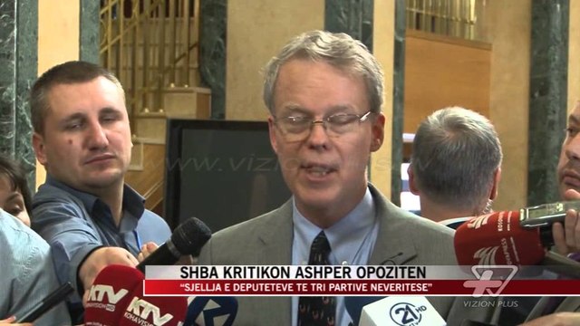 SHBA kritikon ashpër opozitën në Kosovë - News, Lajme - Vizion Plus